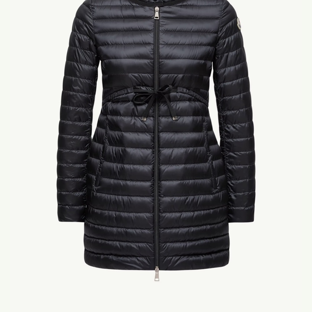 Moncler Black and White Logo Detail